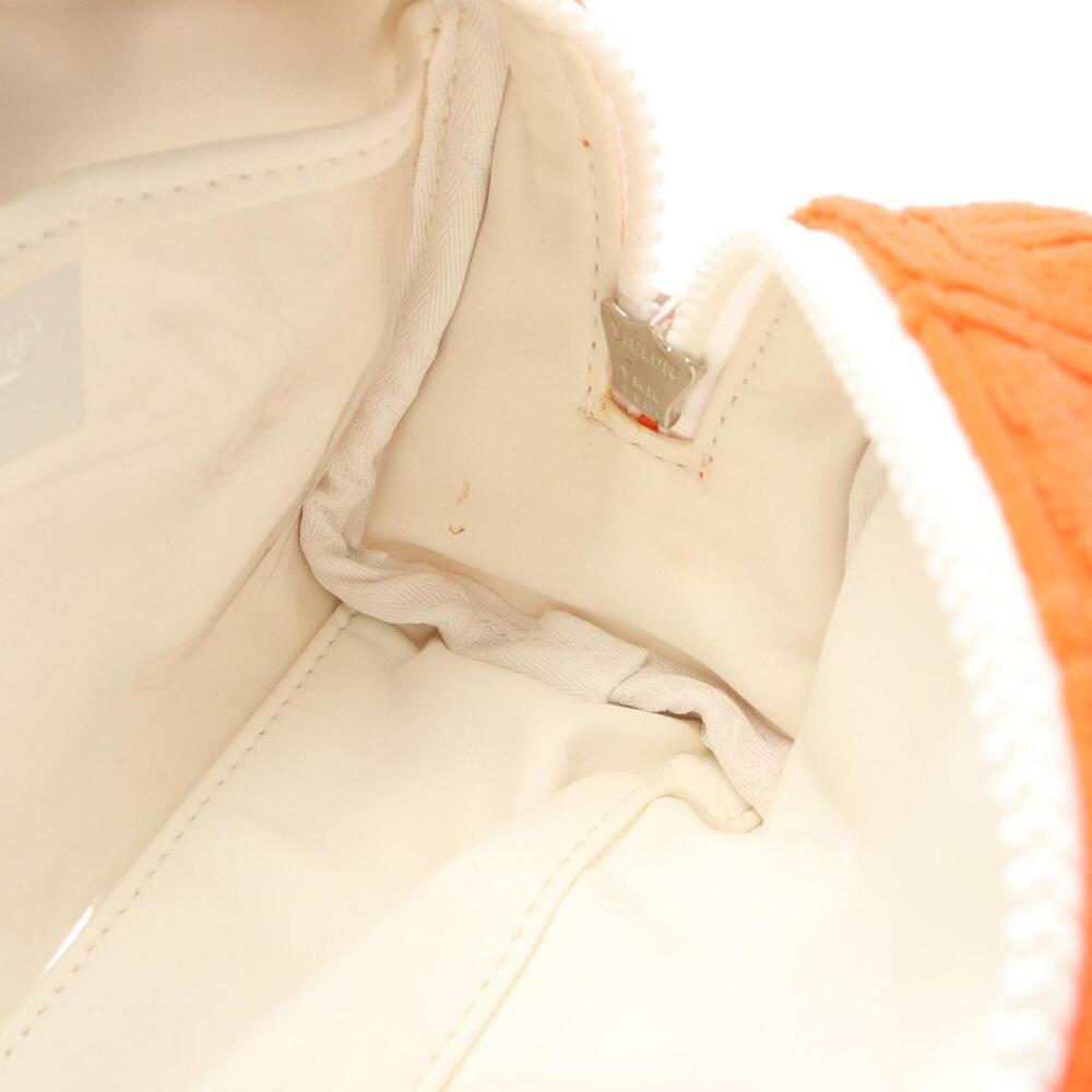 CHANEL Orange Logo Pouch - Picture 7 of 8